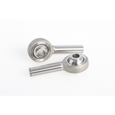 NMB 3/8-24 Male Stainless Steel Rod End, 6.35mm Bore, UNF Thread Standard, Male Connection Gender
