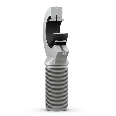 SKF SA M20 x 1.5 Male Steel Rod End, 20mm Bore, 107mm Long, Metric Thread Standard, Male Connection Gender