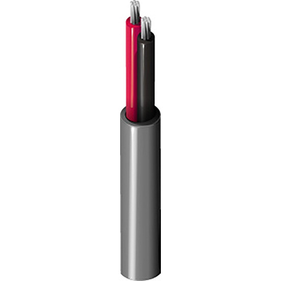 Belden 2 Core Line level Audio, 0.35 mm² CSA, 4.32mm od, 152m, Chrome