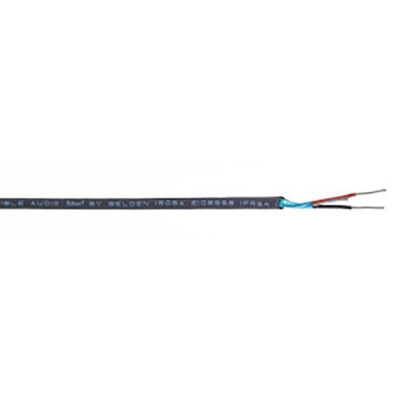 Belden Line level Low Voltage signal Cable, 0.22 mm² CSA, 3.33mm od, 152m, Black