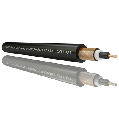 RS PRO Screened 1 Core Instrument, 0.25 mm² CSA, 6mm od, 100m, Black