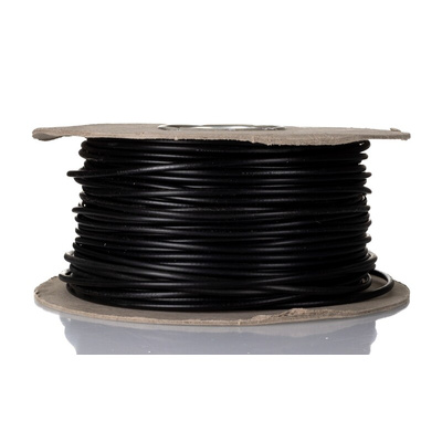 RS PRO 1 Core, 4.5mm od, 100m, Black