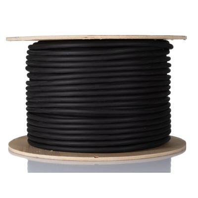 RS PRO 4 Core, 2.5 mm² CSA, 10.6mm od, 100m, Black