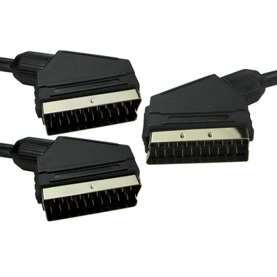 RS PRO Audio Cable, 2m, Black