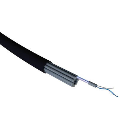 S2Ceb-Groupe Cae Screened 16 Core Audio & Control Cable, 0.22 mm² CSA, 12.2mm od, 25m, Black