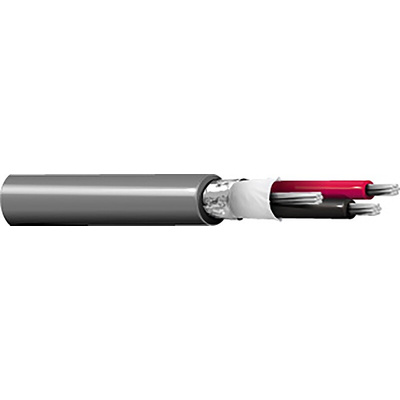 Belden Screened 2 Core Line level Low Voltage signal Cable, 0.33 mm² CSA, 3.51mm od, 30m, Black