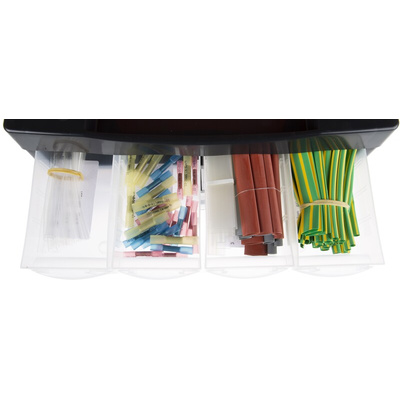 RS PRO Adhesive Lined Heat Shrink Tubing, Assorted Set Sleeve Dia. x Set Length 2:1, 3:1 Ratio