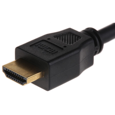 RS PRO Male HDMI to DVI-D Dual Link, HDMI Cable