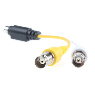 Van Damme Male 4 Pin mini-DIN to Female BNC x 2 DIN Cable 150mm
