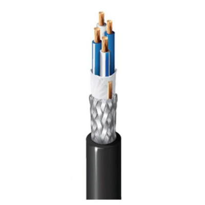 Belden Screened 4 Core Microphone Cable, 0.14 mm² CSA, 4.83mm od