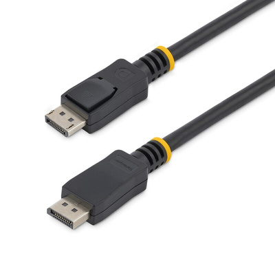 StarTech.com Male DisplayPort to Male DisplayPort, PVC  Cable, 4K @ 60 Hz, 500mm