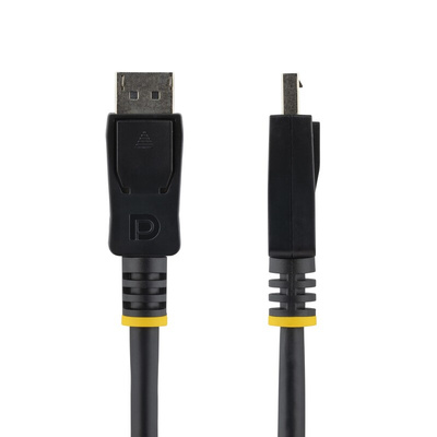 StarTech.com Male DisplayPort to Male DisplayPort, PVC  Cable, 4K @ 60 Hz, 1.8m