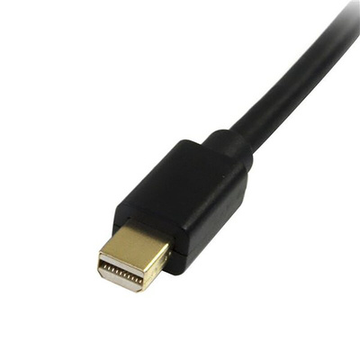 StarTech.com Male Mini DisplayPort to Male DisplayPort, PVC  Cable, 4K @ 60 Hz, 1.8m