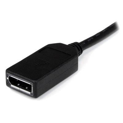 StarTech.com Male DMS-59 to Female DisplayPort, PVC Cable, 200mm