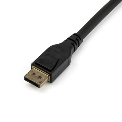 StarTech.com Male DisplayPort to Male DisplayPort, PVC  Cable, 8K @ 60 Hz, 5m