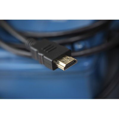 RS PRO Male DisplayPort to Male HDMI, PVC  Cable, 1080p, 2m