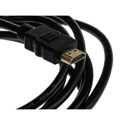 RS PRO Male DisplayPort to Male HDMI, PVC Cable, 1080p, 3m