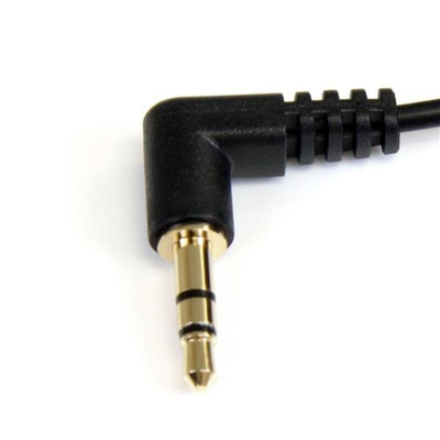 StarTech.com Male 3.5mm Stereo Jack to Male 3.5mm Stereo Jack Aux Cable, Black, 900mm