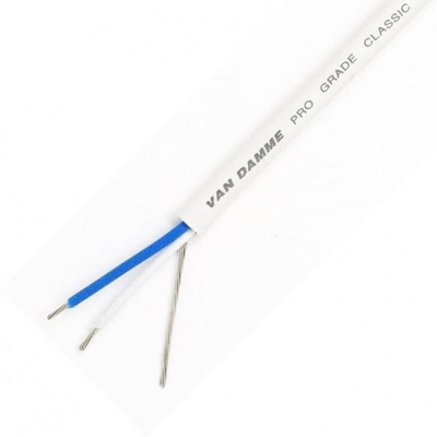 Van Damme, 0.22 mm2 CSA, 3.5mm od, 100m, White