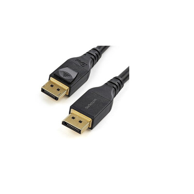 StarTech.com Male DisplayPort to Male DisplayPort, PVC  Cable, 8K @ 60 Hz, 4m