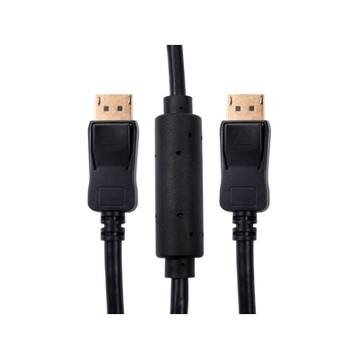 RS PRO Male DisplayPort to Male DisplayPort  Cable, 4K, 7m