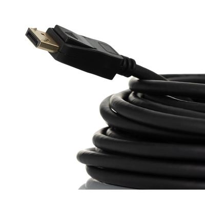 RS PRO Male DisplayPort to Male DisplayPort  Cable, 4K, 20m