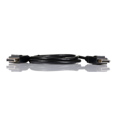 RS PRO Male DisplayPort to Male DisplayPort  Cable, 8K, 1m