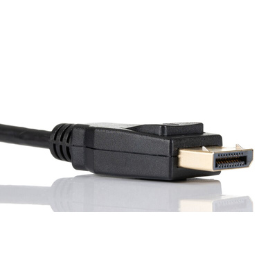 RS PRO Male DisplayPort to Male DisplayPort  Cable, 8K, 2m