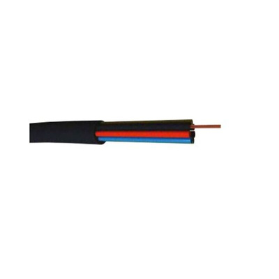 S2Ceb-Groupe Cae Unscreened 2 Core Speaker Cable, 2.5 mm² CSA, 7.7mm od, 100m, Black