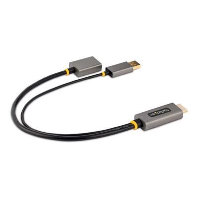 StarTech.com Male HDMI to Male DisplayPort  Cable, 3840 x 2160, 20mm