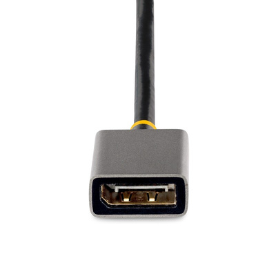 StarTech.com USB 2.0 to Male DisplayPort Display Port Adapter, 4K @ 60Hz, 11.8in