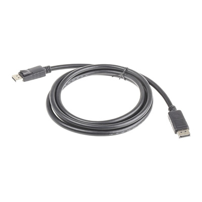 Roline Male DisplayPort to Male DisplayPort, PVC Cable, 2m