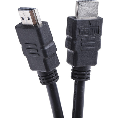 RS PRO High Speed Male HDMI to Male HDMI Cable, 2m