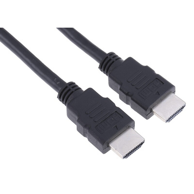 RS PRO High Speed Male HDMI to Male HDMI Cable, 2m