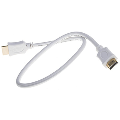 RS PRO HDMI to Male HDMI Cable, 0.5m