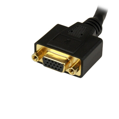 StarTech.com, Male DVI-I Dual Link to Female DVI-D Dual Link, VGA  Cable, 203.2mm