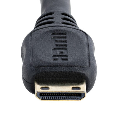 StarTech.com 4K @ 30Hz HDMI 1.4 Female HDMI to Male Mini HDMI  Cable, 12.7cm
