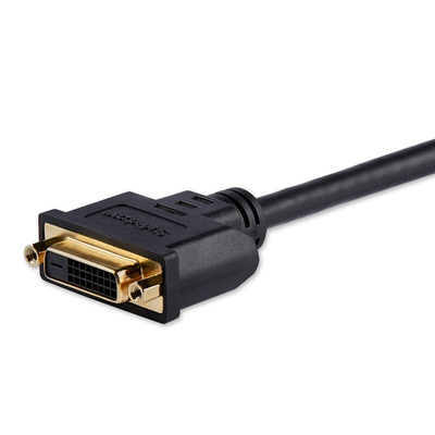 StarTech.com 1920x1200 HDMI 1.4 Male HDMI to Female DVI-D Dual Link  Cable, 20cm