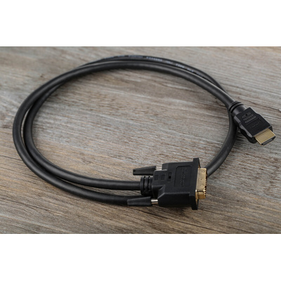StarTech.com 1920 x 1200 Male HDMI to Male DVI-D Single Link  Cable, 1m