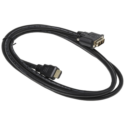 StarTech.com 1920 x 1200 Male HDMI to Male DVI-D Single Link  Cable, 2m