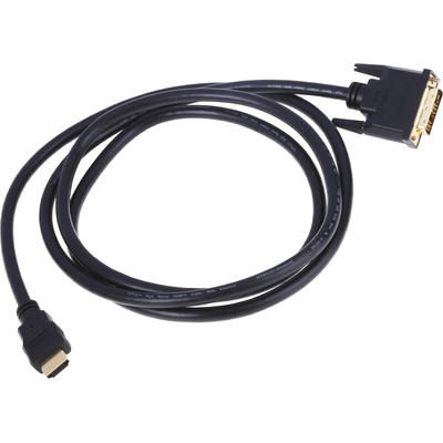 StarTech.com 1920 x 1200 Male HDMI to Male DVI-D Single Link  Cable, 1.8m