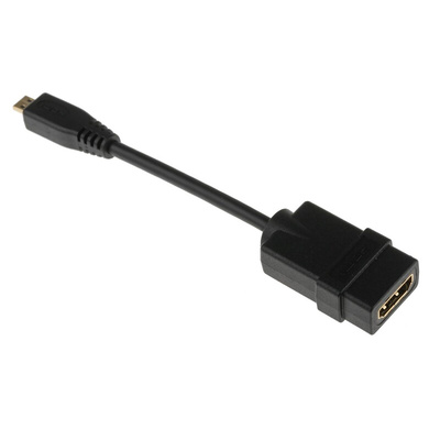 StarTech.com 4K @ 30Hz HDMI 1.4 Female HDMI to Male Micro HDMI  Cable, 12.7cm