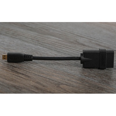 StarTech.com 4K @ 30Hz HDMI 1.4 Female HDMI to Male Micro HDMI  Cable, 12.7cm