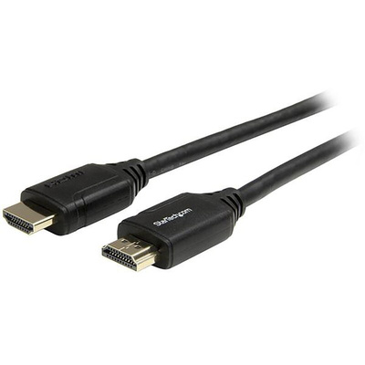 StarTech.com 4K @ 60Hz HDMI 2.0 Male HDMI to Male HDMI  Cable, 1m