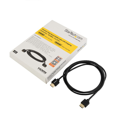 StarTech.com 4K @ 60Hz HDMI 2.0 Male HDMI to Male HDMI  Cable, 2m