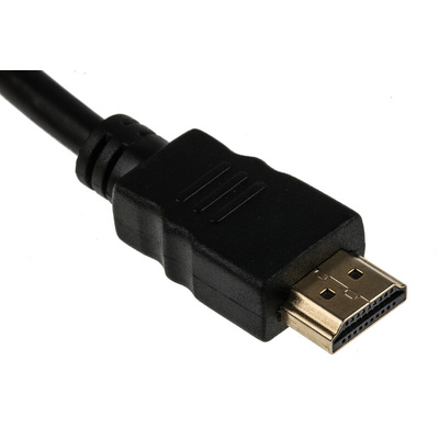 RS PRO 4K Male HDMI to Male HDMI  Cable, 1m