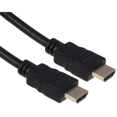 RS PRO 4K Male HDMI to Male HDMI  Cable, 2m