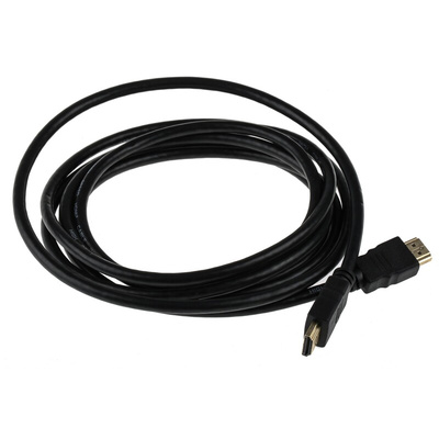 RS PRO 4K Male HDMI to Male HDMI  Cable, 3m