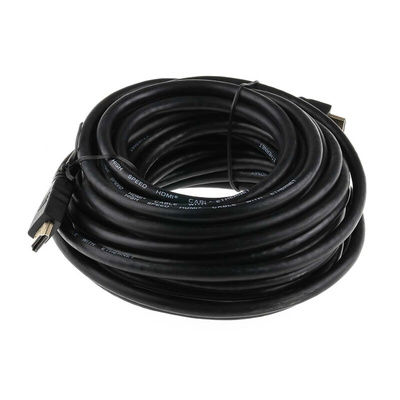 RS PRO 4K Male HDMI to Male HDMI  Cable, 10m