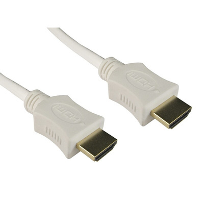 RS PRO 4K Male HDMI to Male HDMI  Cable, 50cm